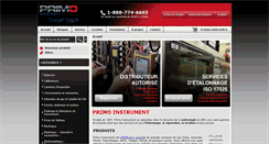 Desktop Screenshot of primoinc.com